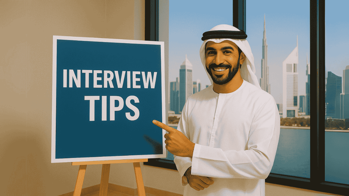 Common Interview Mistakes to Avoid Candidate confidently answering questions during an interview withount any Common Interview Mistakes to Avoid the UAE office